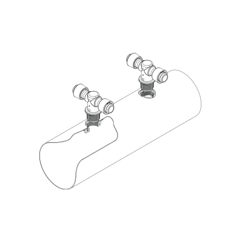 Flexible Flachschläuche und PE-Rohre