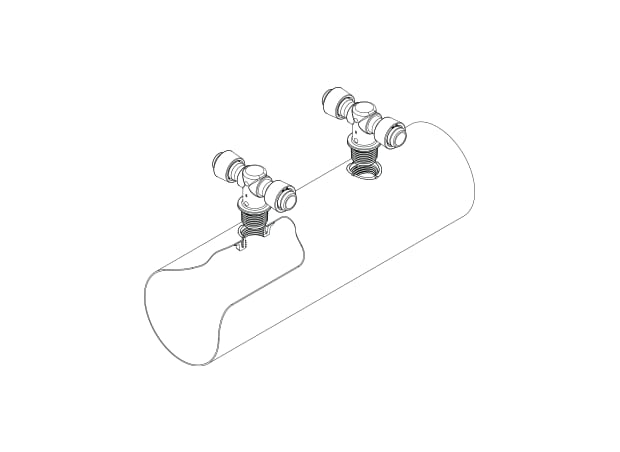 Flexible Flachschläuche und PE-Rohre